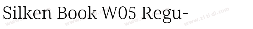 Silken Book W05 Regu字体转换
